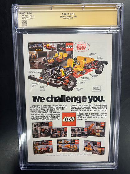 X-Men 141 - CGC 9.4 - Signed By Chris Claremont