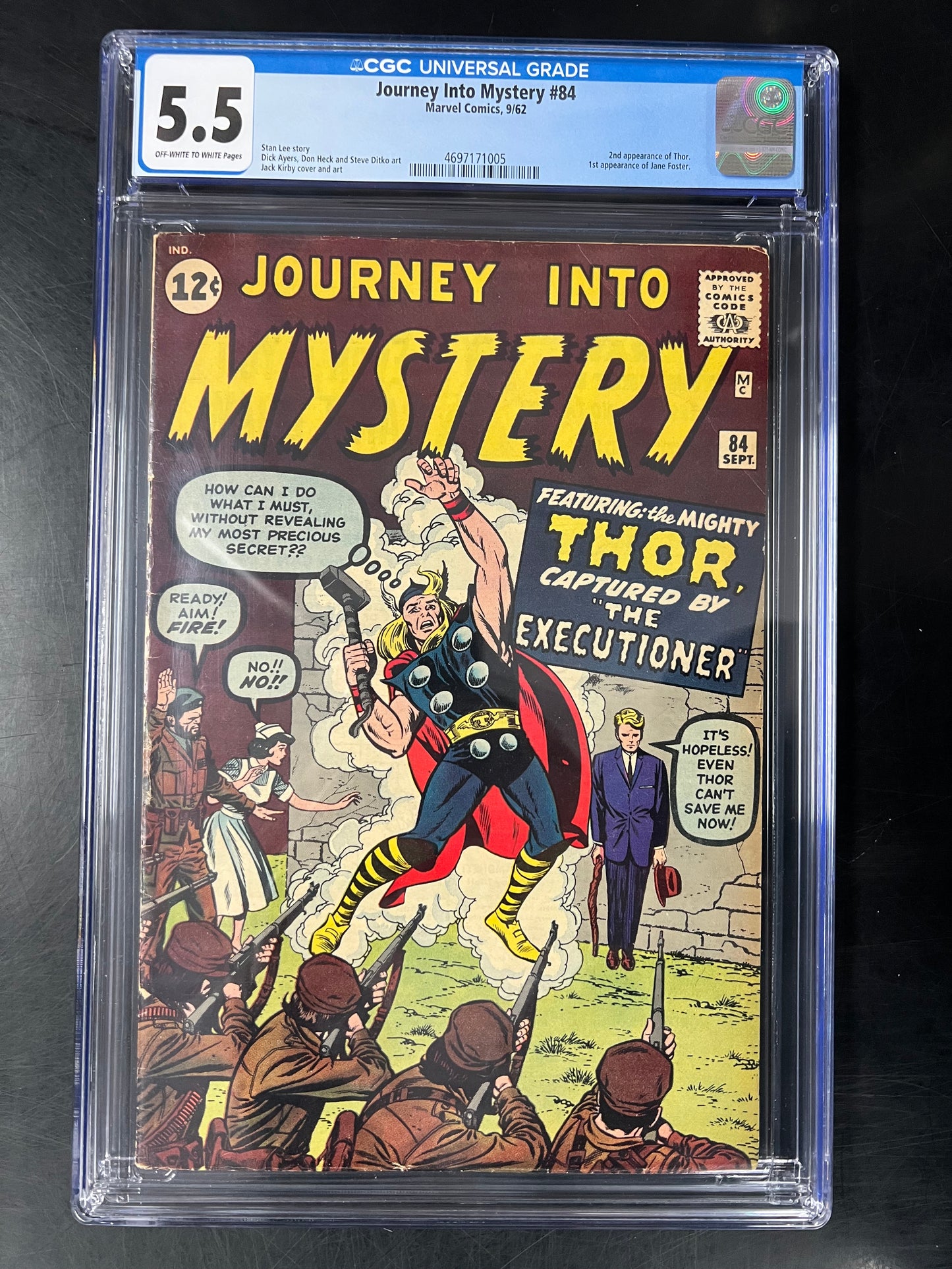 Journey Into Mystery #84 - CGC 5.5