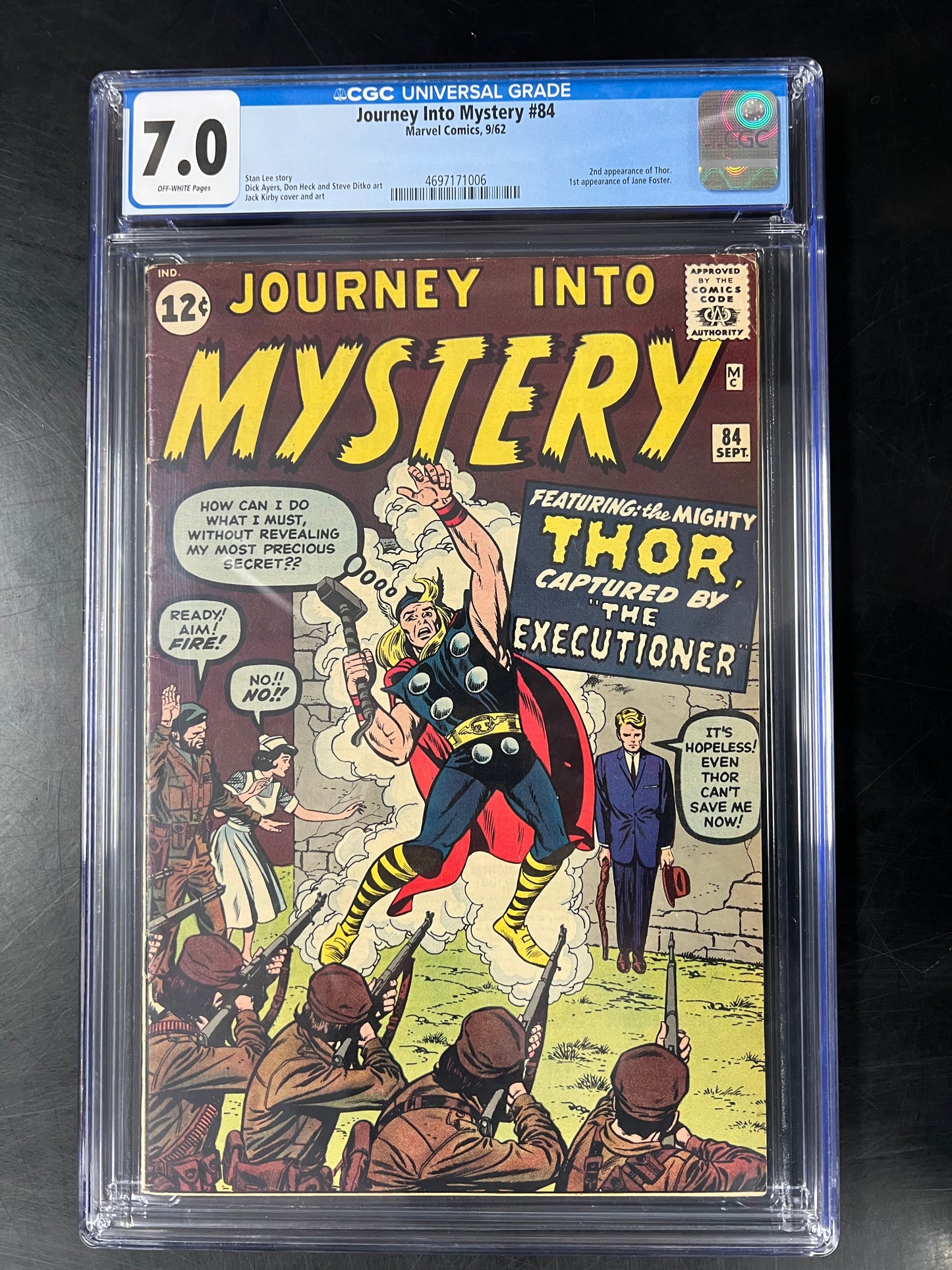 Journey Into Mystery #84 - CGC 7.0