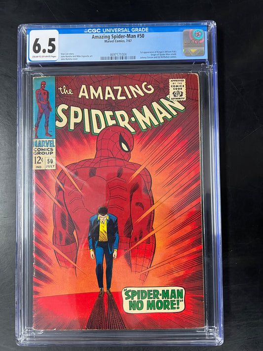 Amazing Spider 50 -CGC 6.5
