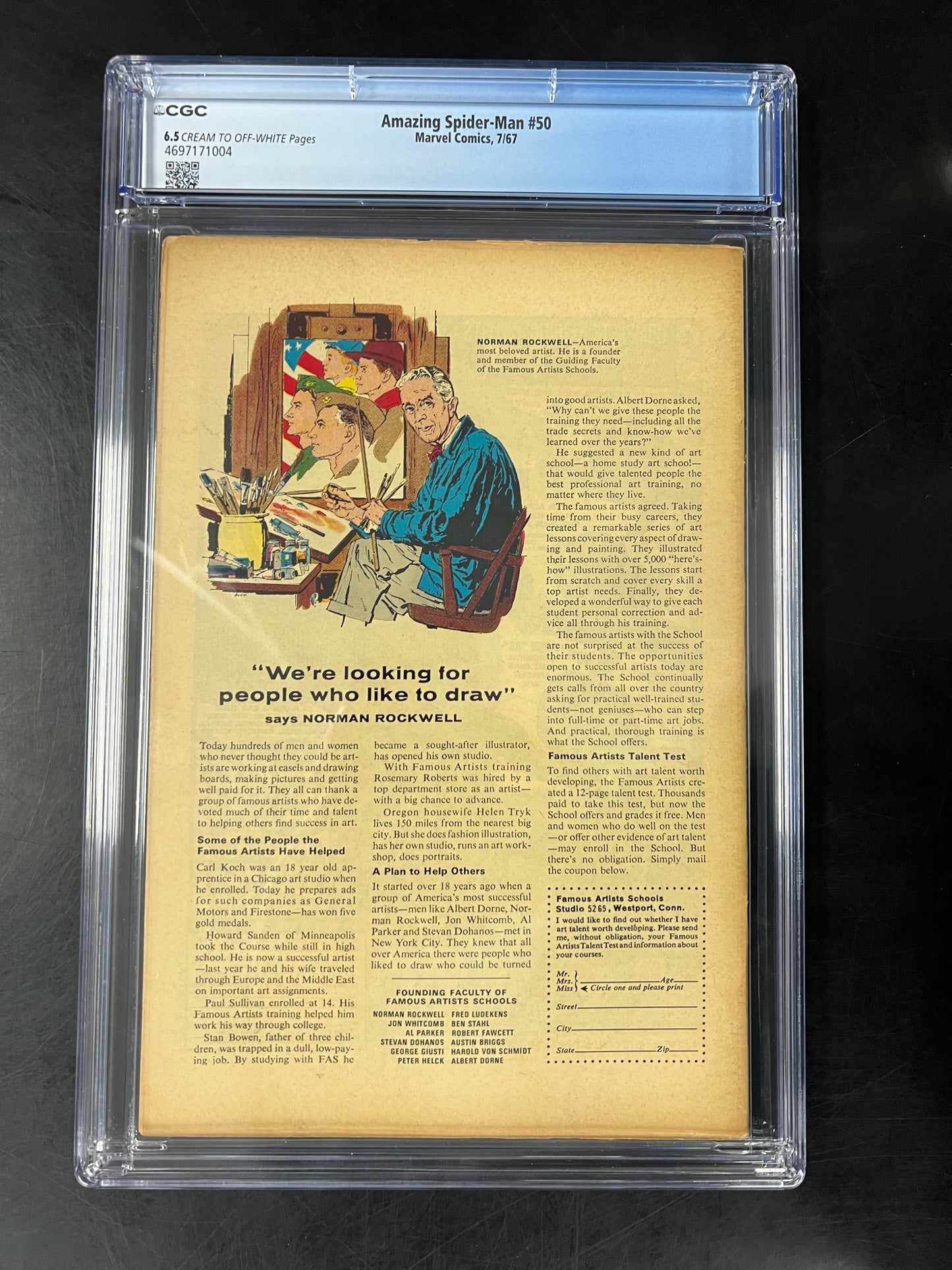 Amazing Spider 50 -CGC 6.5