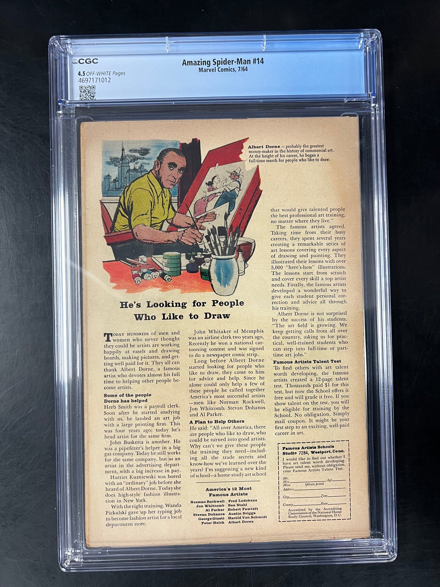 Amazing Spider-Man #14 - CGC 4.5