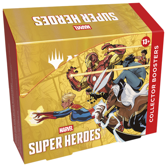 Magic: The Gathering® | Marvel Super Heroes Collector Booster Display (Pre-Order)